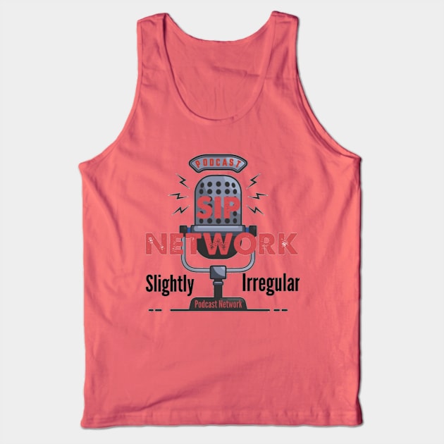 Slightly Irregular Podcast Network Tank Top by Angry Dad Podcast 